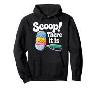 Scoop There It Is Fun Summer Ice Cream Pullover Hoodie