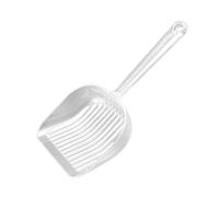 SCOOP Waste Gattenos - Long Handled Garbage Cleaner, Ergonomic Tool For Shovel | Golden Mesh Groove Slit, Comfortable Grip Cleaner For Removing L