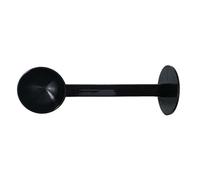 Scoop with Tamper - Stainless Steel 18 g Measurement, Ergonomic Handle | Improved BrewingPreciseCoffee Grounds Leveling Tool, Accessory, Double Shot Coffee Measure, Portafilter Tamper, Kitchen Coff