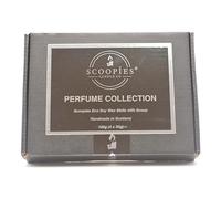 Scoopies Candle Co Mixed Pack 4 Scents Eco Soy Wax Scoopable Melts Highly Scented Vegan No Plastic 120g by Bay Interiors (Perfume Collection Good Girly/Lady Millionaire/Koko Madam/Opium)