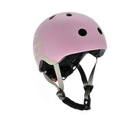 Scoot and Ride Baby Helmet with Adjustable Straps Matte Finish Sizes XXS Includes LED Safety Light and Soft Fleece Padding for Extra Protection