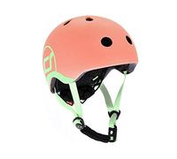 Scoot and Ride Baby Helmet with Adjustable Straps Matte Finish Sizes XXS Includes LED Safety Light and Soft Fleece Padding for Extra Protection
