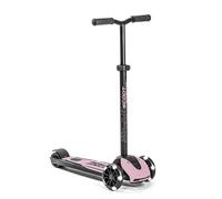 Scoot and Ride Highwaykick 5 Children's Scooter with LED - Scooter & Skateboard 2-in-1, Height Adjustable, from 5 Years, up to 80 kg, with Removable Handlebar, for Children & Teenagers