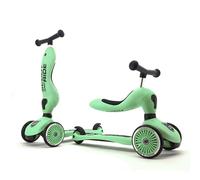 Scoot and Ride Unisex - Baby's Highway Kick 1-Scoot & Ride 2-in-1 Kickboard with Seat (Kiwi) 1, 57.5 x 17.5 x 26.5 cm 3531,Green