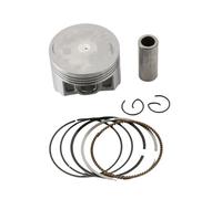 Scooter 52.4mm Piston Kit Compatible with SYM 125 GR Orbit Cello Allo Fiddle 3 Jet4 Symphony 125cc 13101-ARA-000 13010ADB000 Engine Parts