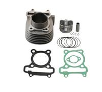 Scooter 57.4mm Big Bore Racing Cylinder Kit Compatible with Sym GR125 XS125T Symphony Sr Orbit Jet 4 125 Upgrade From 125cc To 150cc 4T