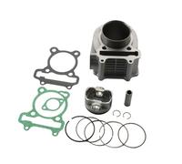 Scooter 62.5mm Big Bore Cylinder Kit Fit For 125 Citystar Django Speedfight 3 Tweet 125cc Upgrade 200cc 4 Stroke