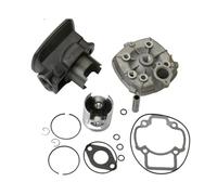 Scooter 70cc Nrg50 Big Bore Cylinder Kit & Head Fit for Pi 50 N-rg Extreme Rst Mc2 Zip Sp 50cc 2 Stroke 47mm 12mm Model replacement
