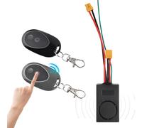 Scooter Anti-Theft Alarm System - Powerful Alarm with Motion Sensor and Vibration, Sensitive Detection, Loud Sound, Wireless Remote Control, Ideal for Securing Scooters and Motorcycles