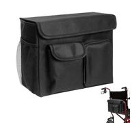 Scooter Bag with Laptop and Phone Organizer, Shock-Resistant Bottle Holder, Multi-Use Storage for Mountain Biking, Wheelchair, Bike Touring, Beach Cruising, Daily Commuting, and Grocery Shopping