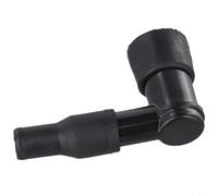 Scooter Bike Ignition Spark Cap Resistor Cover - Long-Lasting Rubber Boot for High Pressure Engines - Moisture for proof Black Connector(For Motorcycle)