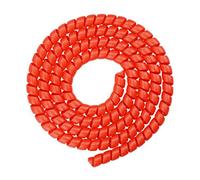 Scooter Brake Line Spiral Tube Protector Cover 1M Electric Scooter Cable Housing Red.