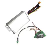 Scooter Controller Set, Aluminum Alloy Dashboard Meter for Kugoo Kirin S1 Electric Scooter, White