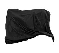 Scooter Cover - Black Windproof Anti-UV Power Assisted Vehicle Accessories,Waterproof Mobility Scooter Storage Cover,for Dust Snow Rain Sun Rays