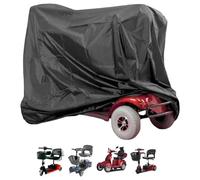 Scooter Cover, Waterproof, Outdoor, UV Protection for Motorcycles, Elastic Portable Electric Scooter Cover for Tours, Travel and Adventures