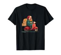 Scooter Delivery Costume for Pizza and Fast Food Lovers T-Shirt