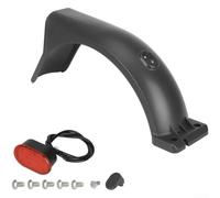 Scooter Fender with Storage Hook Scooter Fender with Storage(B) | Built-in storage hook, black plastic body, prevents water splashes, keeps for rider dry, easy mount