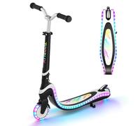 Scooter for Kids Ages 3-12 TONBUX 2 Wheel Kids Scooter with Light Up Wheels & Stem & Deck, 3 Adjustable Height Handle, Lightweight Portable Kick Scooters for Girls Boys Toddler, up to 50kg