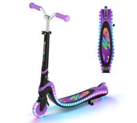 Scooter for Kids Ages 3-12 TONBUX 2 Wheel Kids Scooter with Light Up Wheels & Stem & Deck, 3 Adjustable Height Handle, Lightweight Portable Kick Scooters for Girls Boys Toddler, up to 50kg