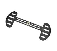 Scooter Front Deck Footrest Pedal with Adjustable 20cm / 7.87inch to 35cm / 13.78inch Span, Metal Mount Bracket Accessory for Daily Commuting Electric Scooter Footrest Foot Deck Pedal Metal Front