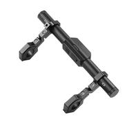 Scooter Handle Accessories - 9.13 Inches Aluminum Alloy Handlebar Extension, Bright LED Phone Clamp Mount System, Cycling Control Light Bar With Strong Grip Structure | Road Bike Exercise Commute