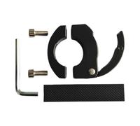 Scooter Handlebar Utility Hook, Foldable Aluminum Alloy Bag Holder for Round Mounting Tubes, Market Stops, Routine Travel and Small Carry Items Bike Grocery Hook Scooter Handlebar Ebike Front Bag Ride