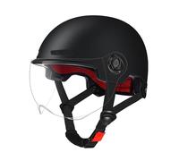 Scooter Helmet For Men And Women | Adults Helmet With Visor | Bikes Cycling Half Helmet | Lightweight Electric Bikes Helmets With Goggle | Retro Open Face Helmet For Scooter