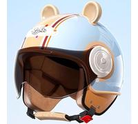 Scooter Helmet | Jet Helmet with Visor | for Motorcycle &Amp; Moped | ECE 22.06 Approved | for Men and Women 3,M/(57~58cm)