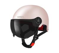 Scooter HelmetAdults With Visor Bikes Cycling Half Commuting Road Biking Skating Color: Apricot, Black, Gray, Pink, Beige Scope Of Application: Electric Vehicles/motorcycles