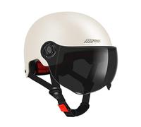 Scooter HelmetAdults With Visor Bikes Cycling Half Commuting Road Biking Skating Color: Apricot, Black, Gray, Pink, Beige Scope Of Application: Electric Vehicles/motorcycles