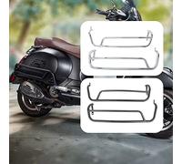 Scooter Highway Crash Bars Engine Guard Bumper Frame Falling Protector for VESPA GTS 125 300 GTS125 GTS300 GTV 300 GTV300 2007-2022 Motorcycle Gas Tank Protection 2017 2018 2019 2020 2021 (Black)