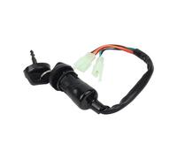 Scooter Ignition Coil ATV Motorcycle 5-Wire 3-Position Ignition Start Switch Lock Key With Dustproof Cap Universal Parts Dirt Pit Bike Accessories