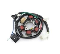 Scooter Ignition Coil For DIO50 DIO AF17 AF18 AF24 AF27 AF28 AT55 Two-stroke Scooter 50 Magneto Stator Coil Rotor(Army green)