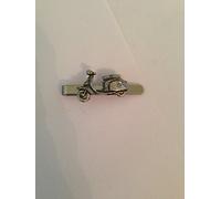 Scooter L PP-T19 English Pewter emblem on a Tie Clip (slide)