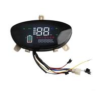 Scooter LCD Screen 48-72V High Light Display 6PIN | Supports 48-72V voltage, 6PIN interface, wide large screen, high light visibility, easy installation