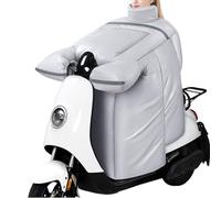 Scooter Leg Apron Cover - Waterproof Riding Quilt | Plush Lining Motorcycle Windproof Leg Cover with Gloves | for Women Scooter Knee Chest Neck Protection Commuting