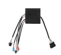 Scooter Light Panel Module For KUGOO For KUKIRIN G4 Max/Pro - Weatherproof ABS Construction (6x6x3cm) - Tool-Free Installation & Adjustable Brightness for Night Riding Safety (Black)