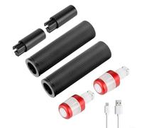 Scooter Max G30 Handlebar Extension,LED Light Strip Kit For Segway For NINEBOT Max G30 ES,For Safe,Rod Red Orange Light(U)