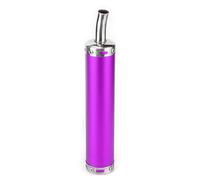 scooter mini dirt bike Motorcycle motorbike Exhaust Silencer exhaust Muffler Pipe, Stainless Steel Exhaust Muffler Silencer 20mm/0.8in Modified Parts for 2 Stroke Motorcycle (Purple)