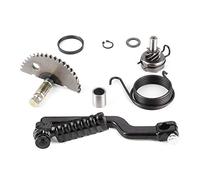 Scooter Moped start Gear Starter shaft Rebuild Kit idle Gear Spring Start Assembly Fit for GY6 Scooter+gy6 kickstart