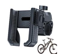 Scooter Phone Holder - Metal Alloy Cradle, Adjustable Grip Handle, Non-Slip Waterproof Weatherproof Design | Stable High Speed Navigation Support for Mobility Aids Mopeds and Urban Travel Gear