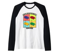 Scooter Physical Education PE Teacher Gift Raglan Baseball Tee