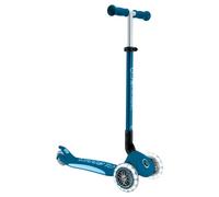 Primo Foldable Lights 3-Wheel Scooter - GLOBBER petrol blue