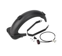 Scooter Rear Mudguard Taillight Bracket Kit With Waterproof Brake Light System For Night Safety For Ninebot For Max G30
