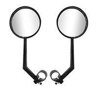 Scooter Rear View Mirror, Handlebar Mount Side Rearview Mirror Professional Handle Safe Large Retroreflector for Mobility Scooter Mirrors