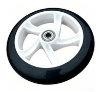 Scooter Replacement Wheel 110mm 8mm Axle(125x24mm) | 110mm diameter, aluminium core, 88A for pu outer, ABEC-9 bearing pre-installed, fits standard axles
