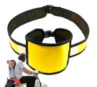Scooter Safety Belt - Multipurpose Adjustable Strap for Child Riders, Compact Travel Harness with Reinforced Stitching, Outdoor Riding Support Gear, for Motorbike Commuting and Family Trips