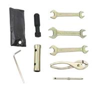 Scooter Service Bundle, Snowmobile Mechanic Kit, Motorcycle Tool Kit | Compact Pliers Assembly, Spark Plug Socket Set, Repair Equipment for Outdoor Breakdown