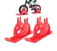 Scooter Snow Skis,1 Pair Balance Bicycle Snowmobile Ski Sledge | Parts Replacement Anti-Slip For Balance Bike | Girls Boys Toddlers Cyclists