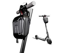 Scooter Storage Bag, Rainproof Electric Scooter Handlebar Bag, Hard Shell Front Bag Fit for Carrying Charger Tools, Repair Tools, 2.5L Large Capacity for Kick Scooters Folding Bikes